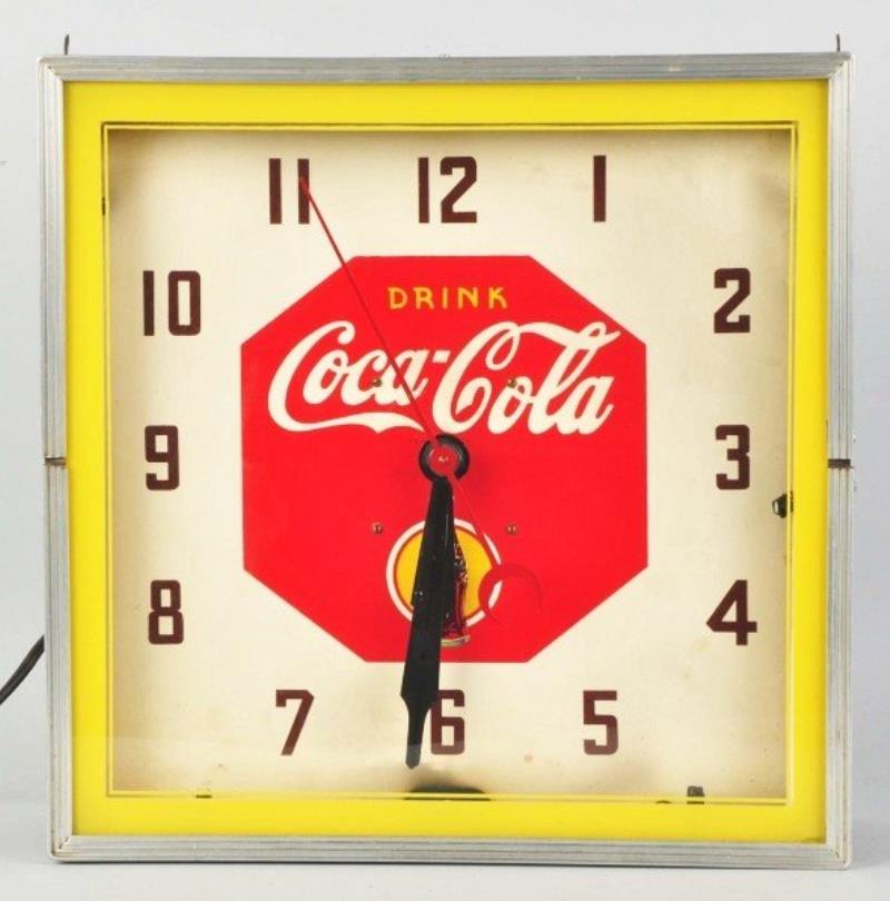 Coca-Cola Neon Clock.