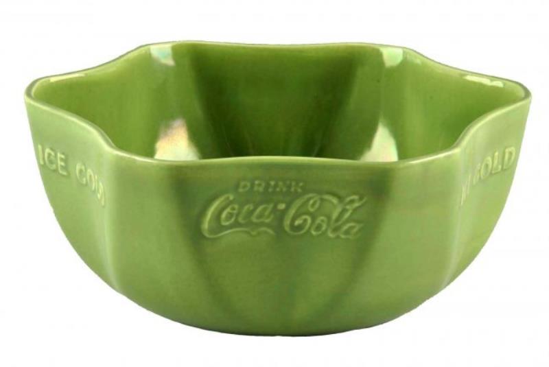 1930's Coca - Cola Ice Bowl