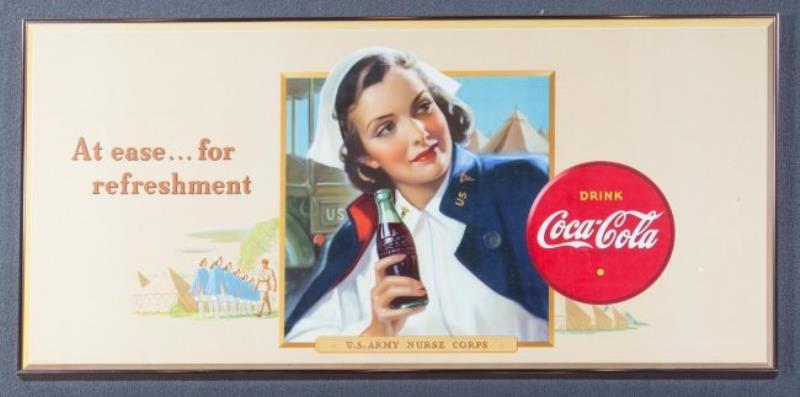 Coca Cola At Ease for Refreshment poster
