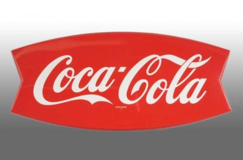 Tin Coca-Cola Die-Cut Sign