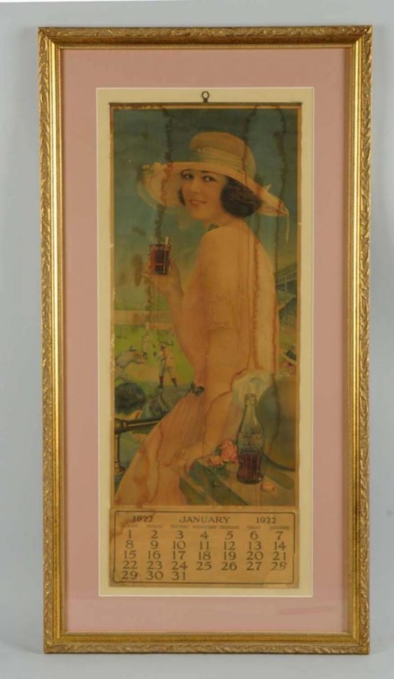 1922 Coca-Cola Calendar.