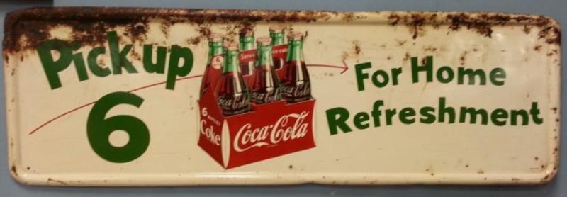 1955 Pick Up 6 Coca Cola sign