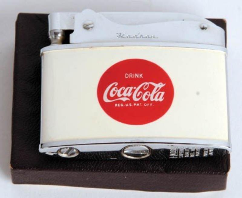 1950's Coca-Cola cigarette lighter in original box