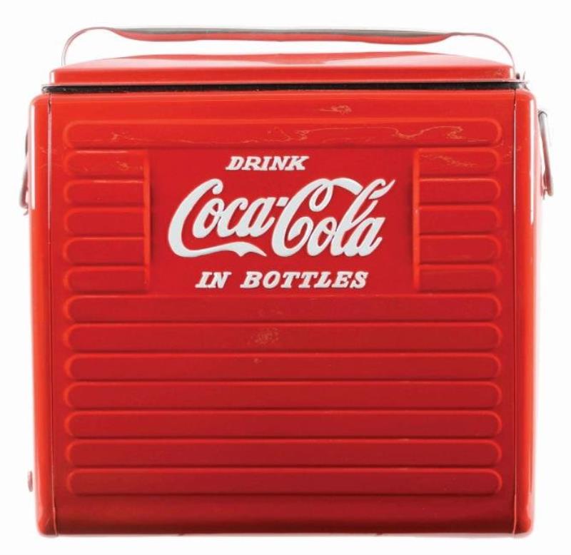 Restored Coca-Cola Cooler.