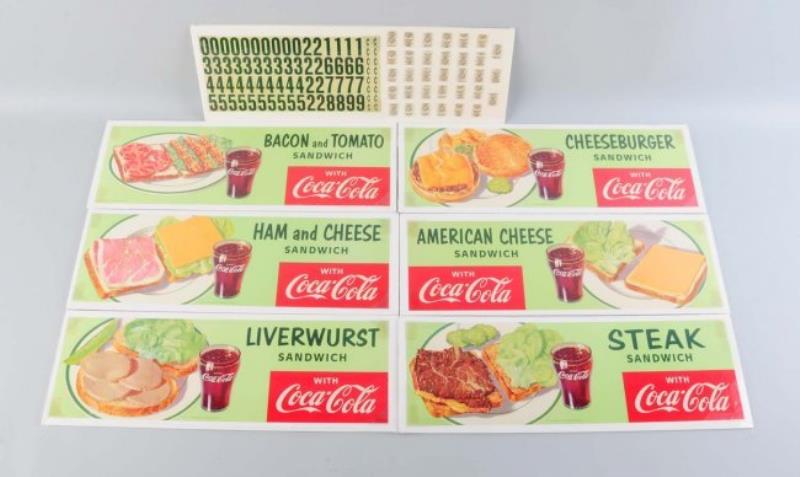 Coca Cola Sandwich Signs