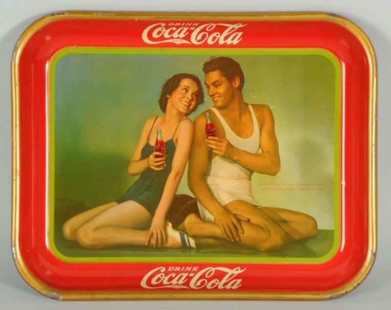 1934 Coca-Cola Serving Tray.