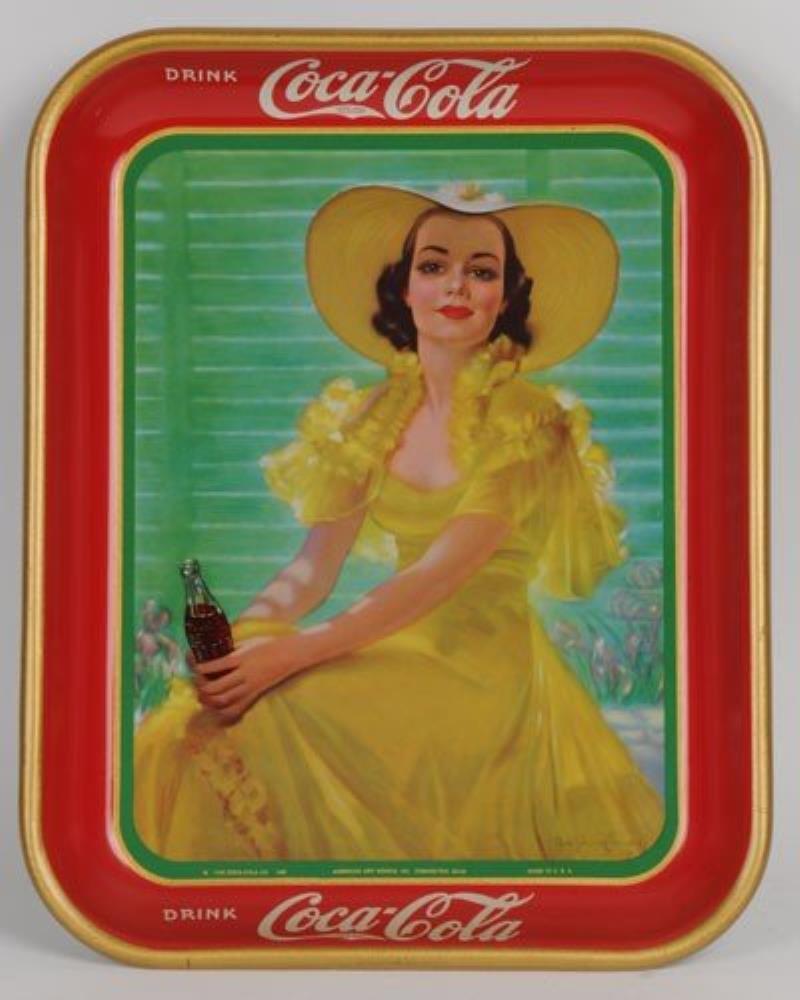 1938 COCA-COLA SERVING TRAY