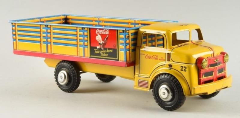 Marx Coca-Cola Stake Body Delivery Truck #22