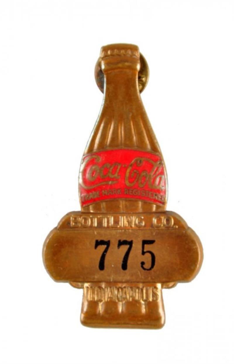 1930's Coca - Cola Salesman's Badge