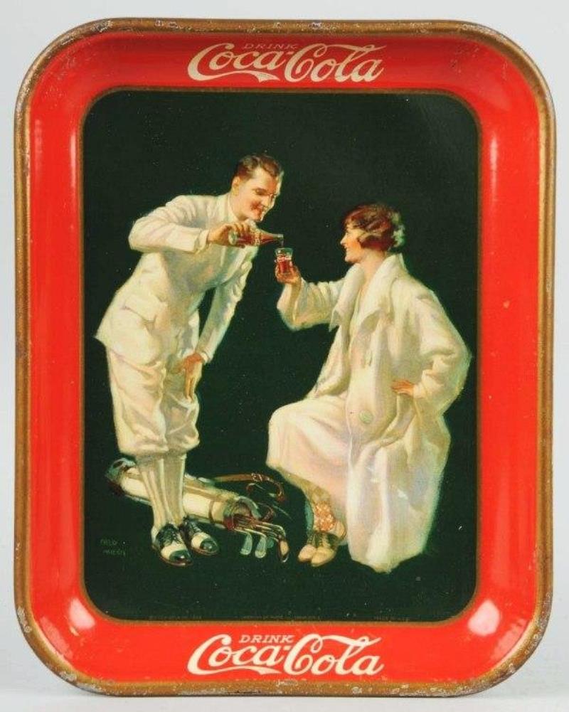 1926 Tin Coca-Cola Serving Tray.