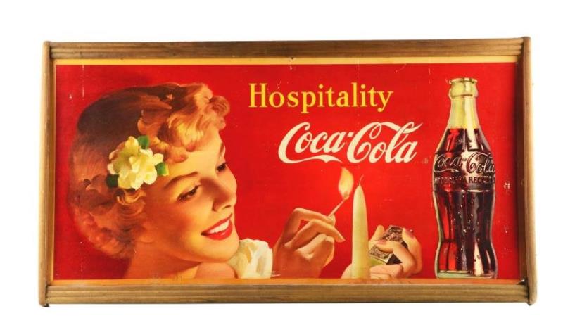 Large Coca-Cola Double Side Sign