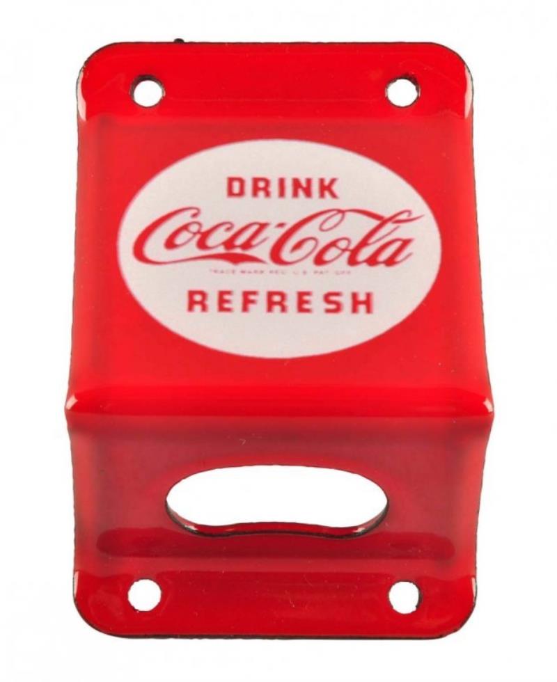 Unusual Coca - Cola Porcelain Bottle Opener