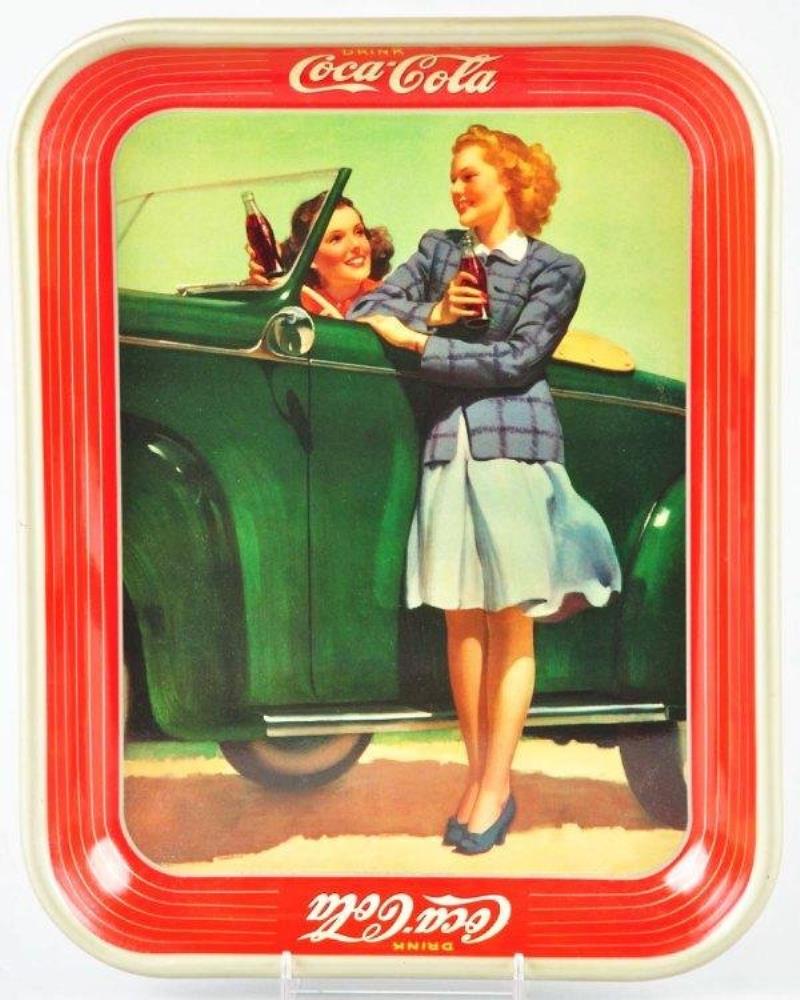 1942 Coca-Cola Serving Tray.