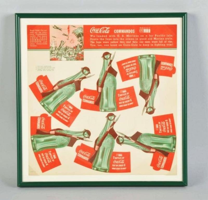 Coca-Cola Commandos Cutouts.