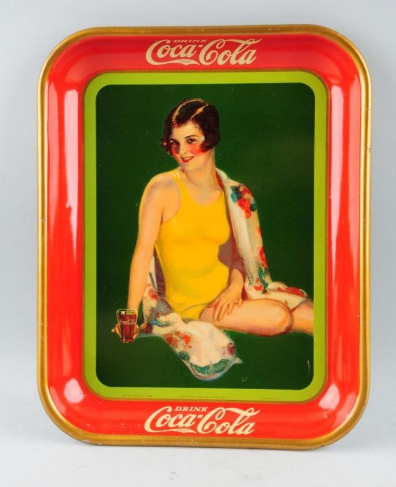 1929 Coca-Cola Serving Tray.