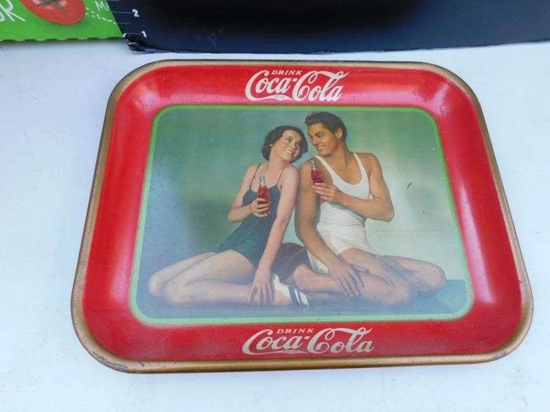 Vintage Coca Cola Advertising Tray