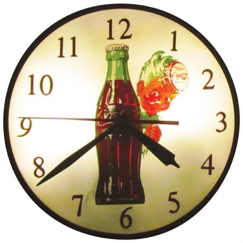 1946 Coca Cola Sprite Boy Light Up Clock