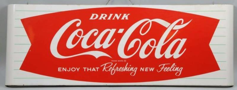 1960s Coca-Cola Porcelain Sign.