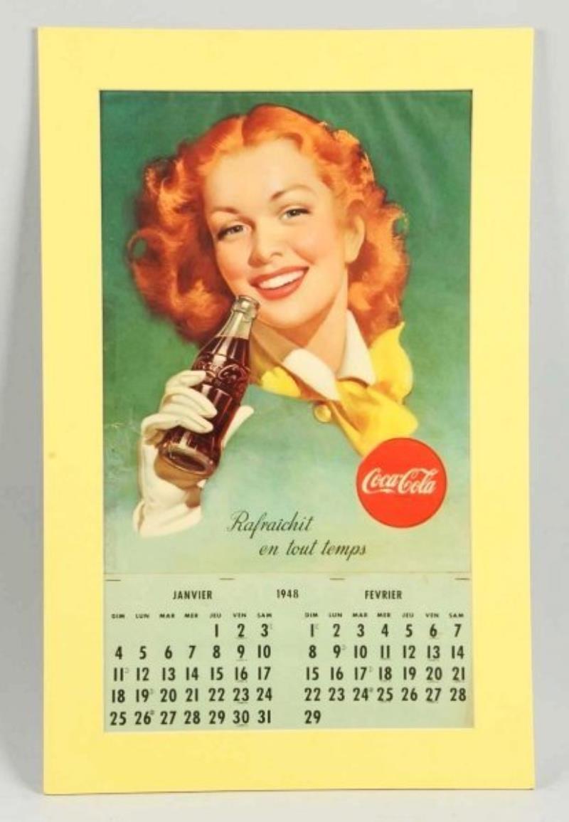 French Coca-Cola Calendar
