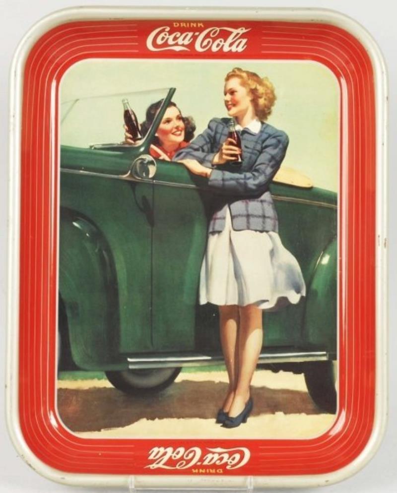 1942 Coca-Cola Serving Tray.