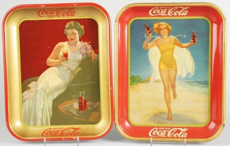 1930s Coca-Cola Serving Trays