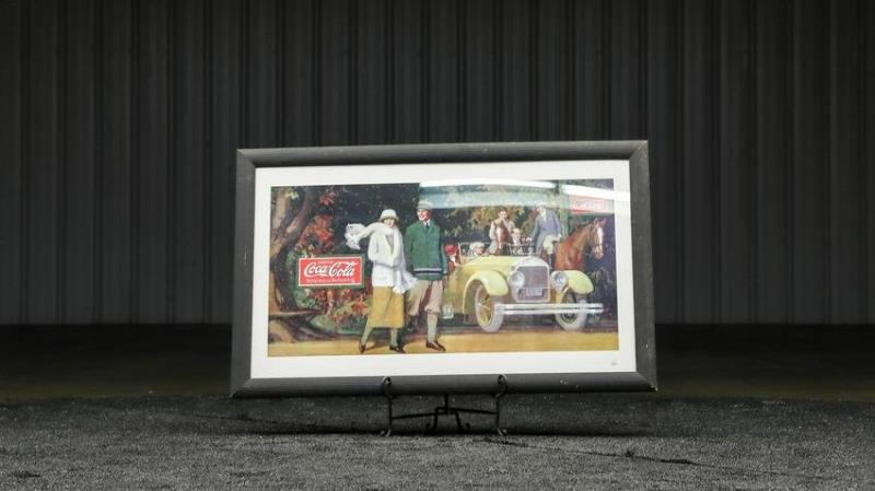 1920s Large Coca-Cola Poster