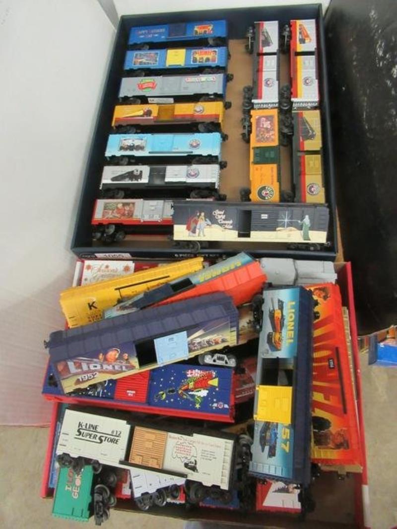 3 Boxes of Box Cars incl. Coca-Cola