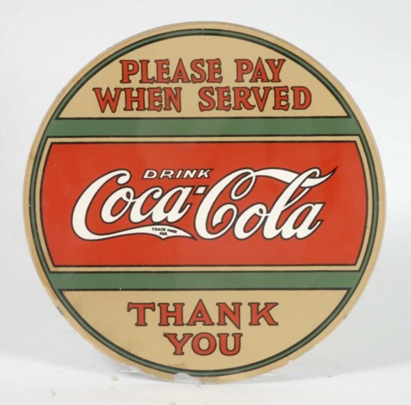 1920s Coca Cola Porcelain Advertising Sign Value And Price Guide