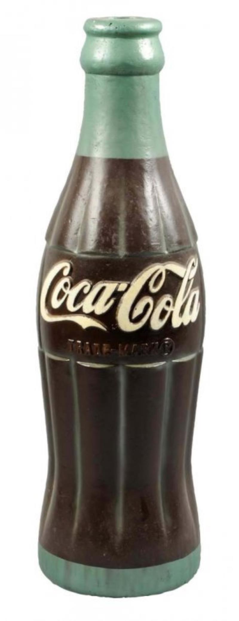 1940's - 50's Coca - Cola Styrofoam Display Bottle
