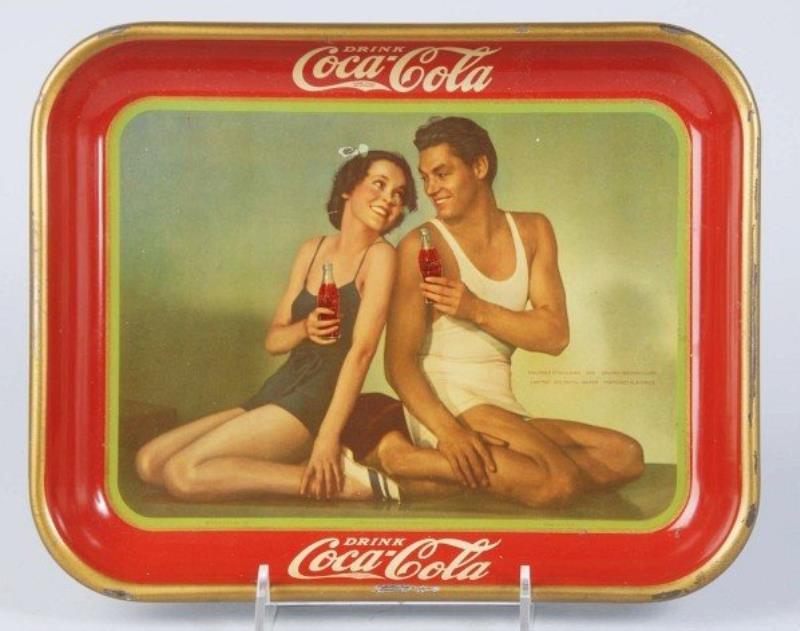 1934 Coca-Cola Serving Tray.