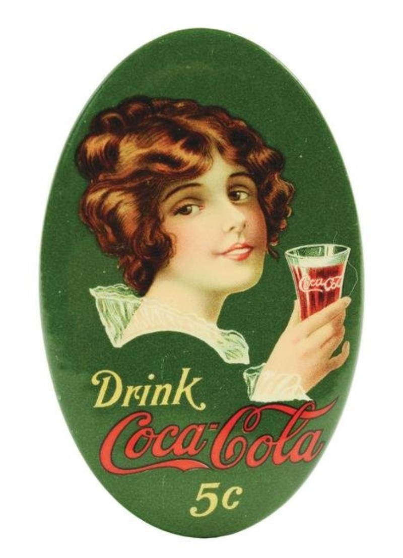 1916 Coca-cola Pocket Mirror Value & Price Guide