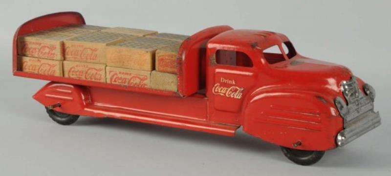 Red Lincoln Coca-Cola Truck.
