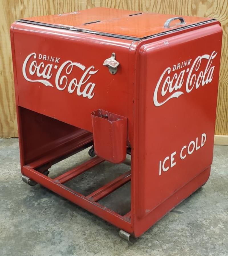 1930's Coca Cola Standard Ice Cooler