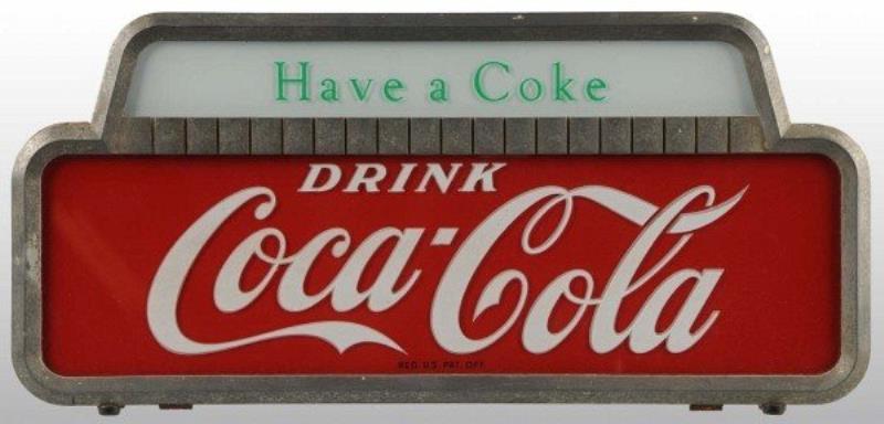 Have A Coca-Cola Light-Up Sign