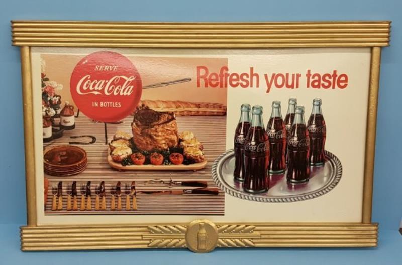 1957 Coca-Cola Cardboard Sign Value & Price Guide