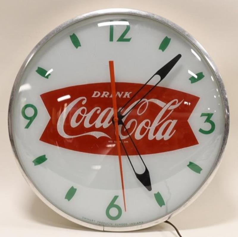 Coca-Cola Electric Lighted Clock Value & Price Guide