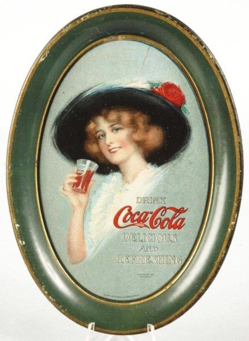 1913 Coca-Cola Change Tray.