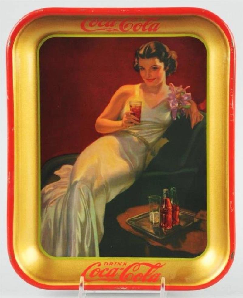 1936 Coca-Cola Serving Tray.
