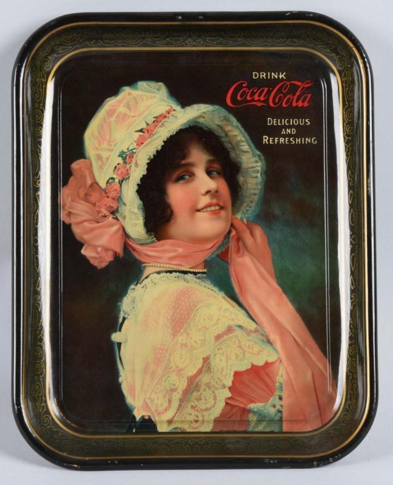 1914 Coca - Cola Advertising Serving Tray Value & Price Guide