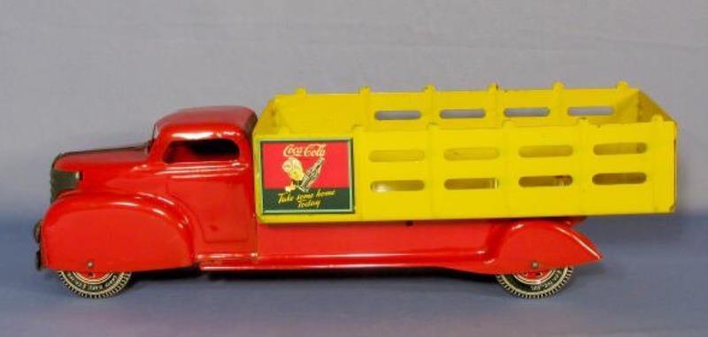 Marx Coca Cola Sprite Boy Metal Toy Truck