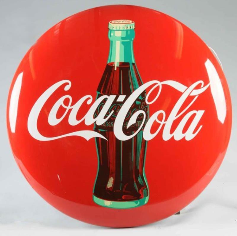 Metal Coca-Cola Button