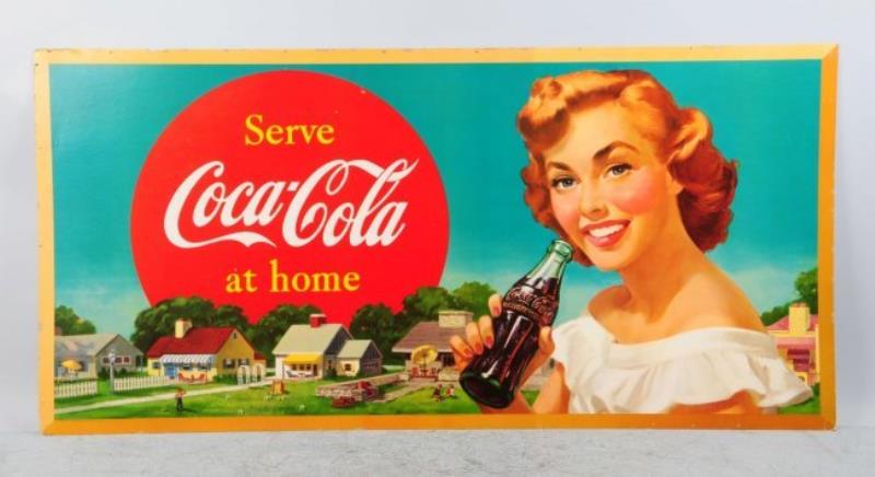 1952 Large Horizontal Coca-Cola Poster.
