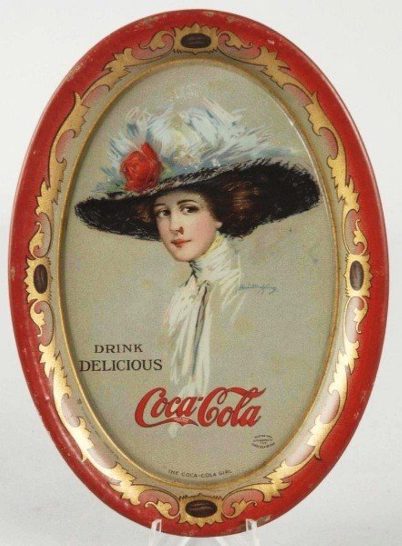 1910 Coca-Cola Change Tray.