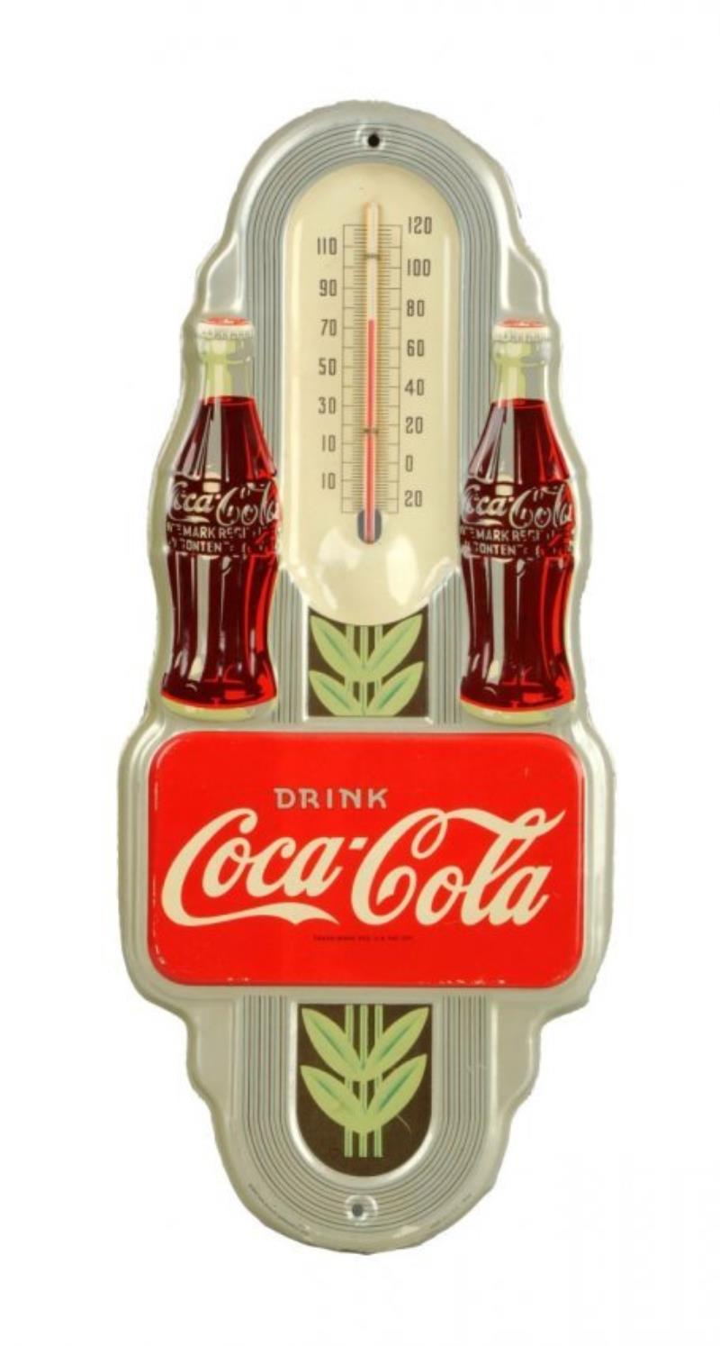 Art Deco 1942 Coca-Cola Thermometer