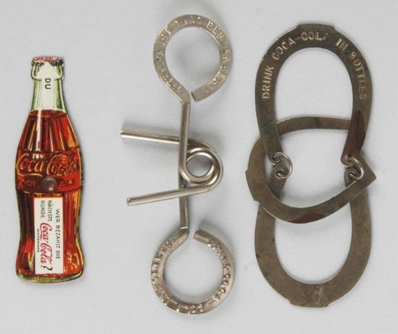 Small Coca-Cola Novelty Items.
