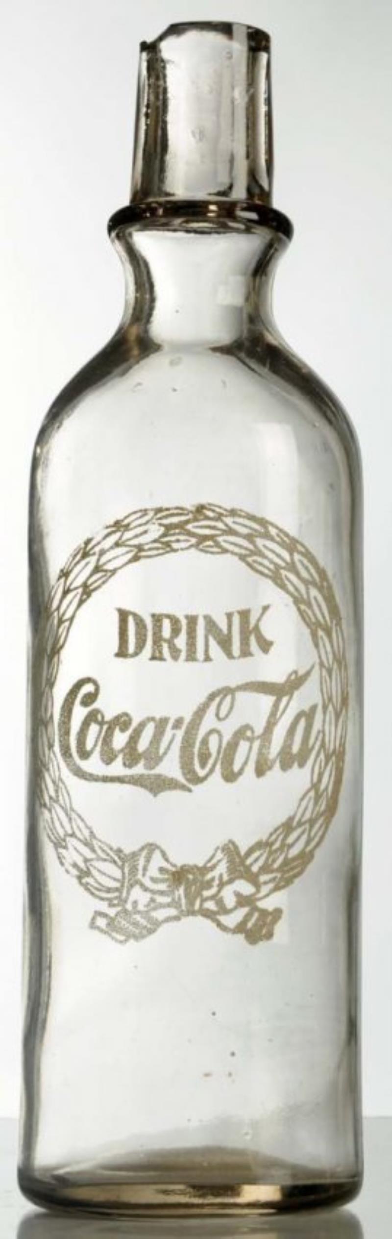 1910 Coca-Cola ACL Syrup Bottle.