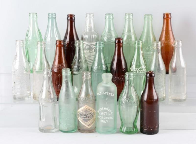 Lot of Coca-Cola Bottles