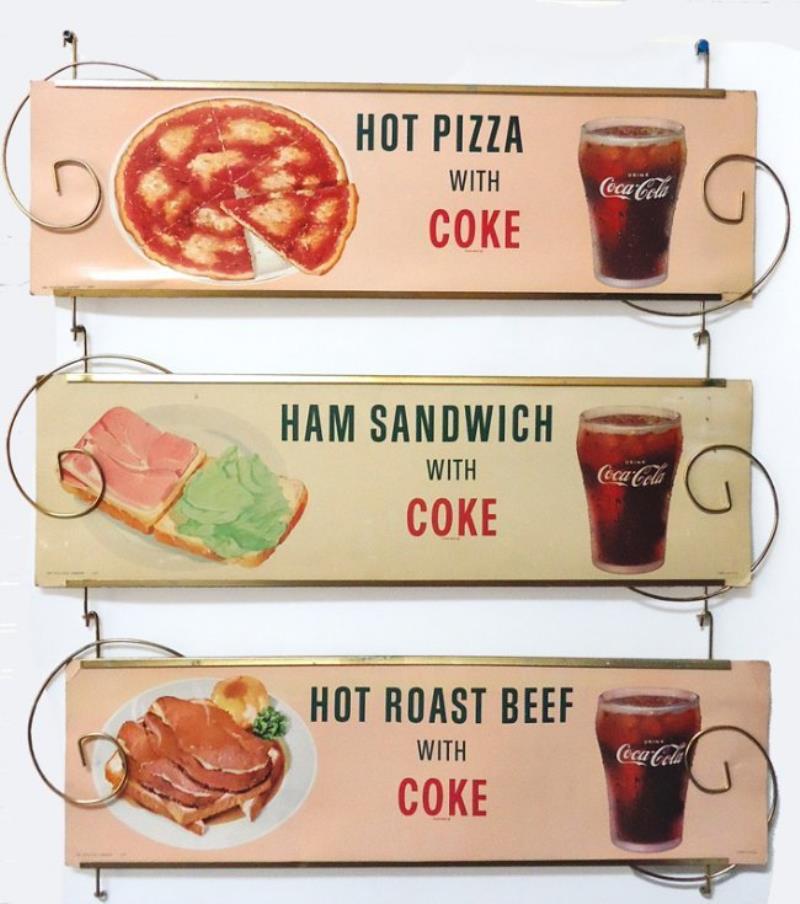 COCA-COLA MENU SIGNS (6)