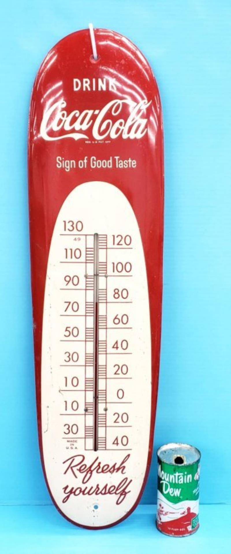 Drink Coca Cola Cigar Thermometer