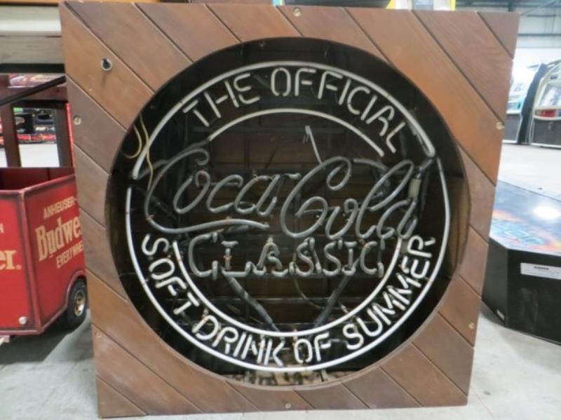 COCA COLA CLASSIC NEON SIGN